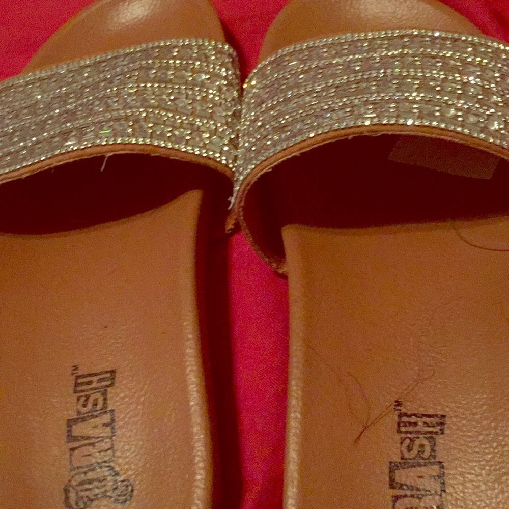 Glitter slides